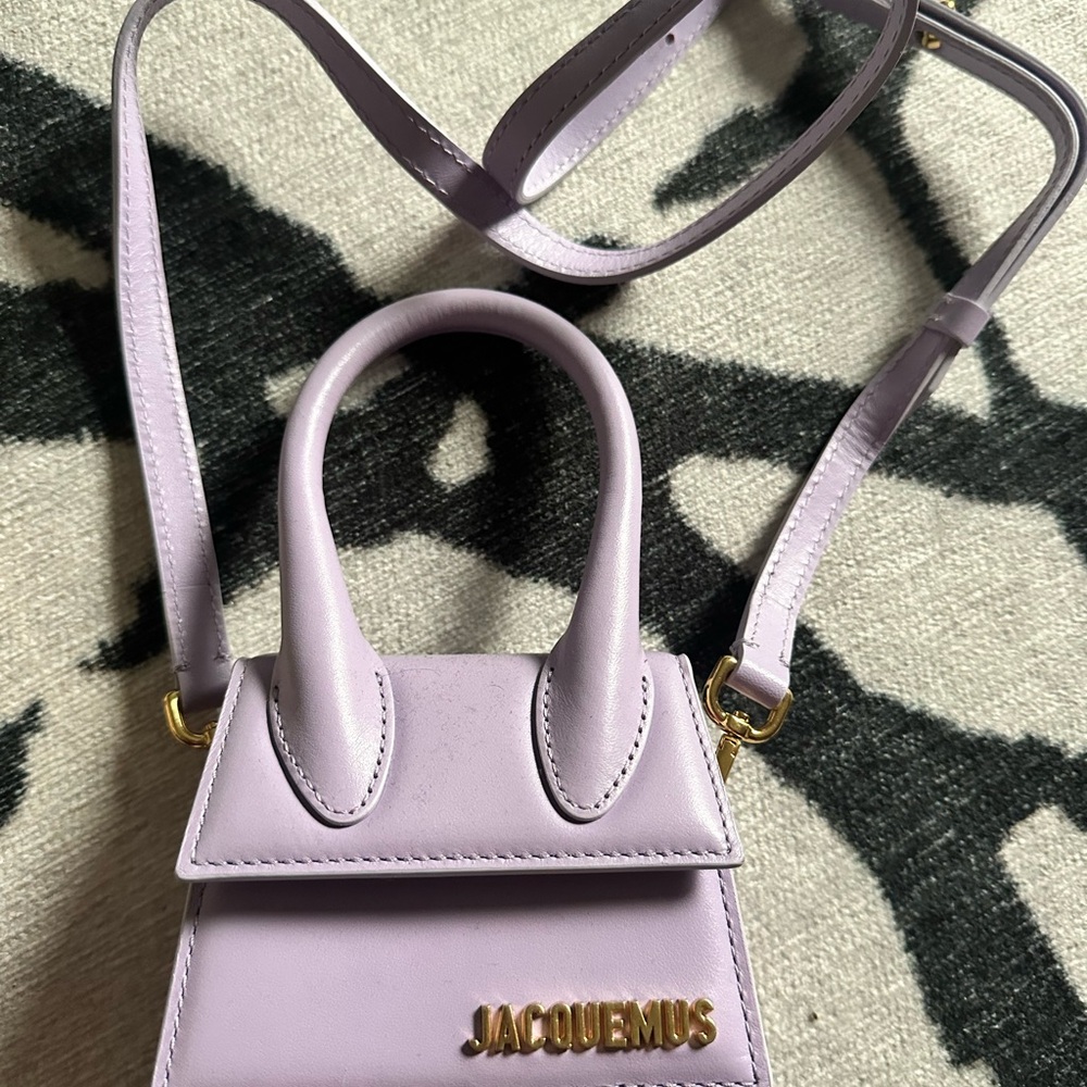 Jacquemus Le Chiquito Moyen Bag in Purple